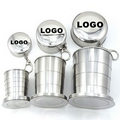 Stainless Steel Foldable Travel Cup (Three-Section)